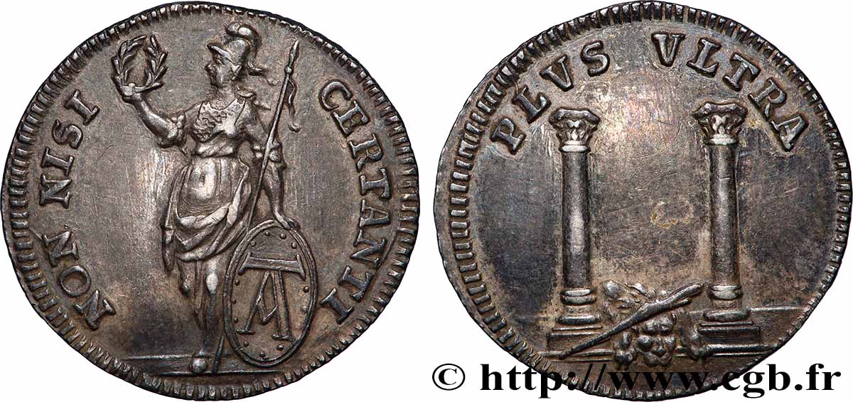 DEUTSCHLAND - ULM Médaillette au module du ducat n.d. Ulm VZ 