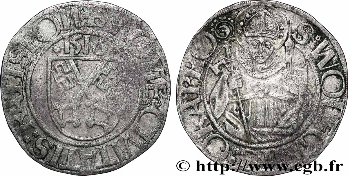 ALEMANIA - RATISBONA 1 Batzen 1516  MBC 