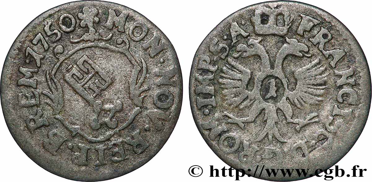 ALLEMAGNE - VILLE LIBRE HANSÉATIQUE DE BRÊME 1 Groten 1750  TTB 