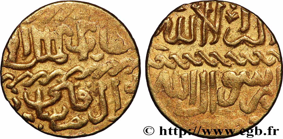 ÉGYPTE - SULTANS D&nbsp;ÉGYPTE - MAMELOUKS Dinar  XVe s.  SS 