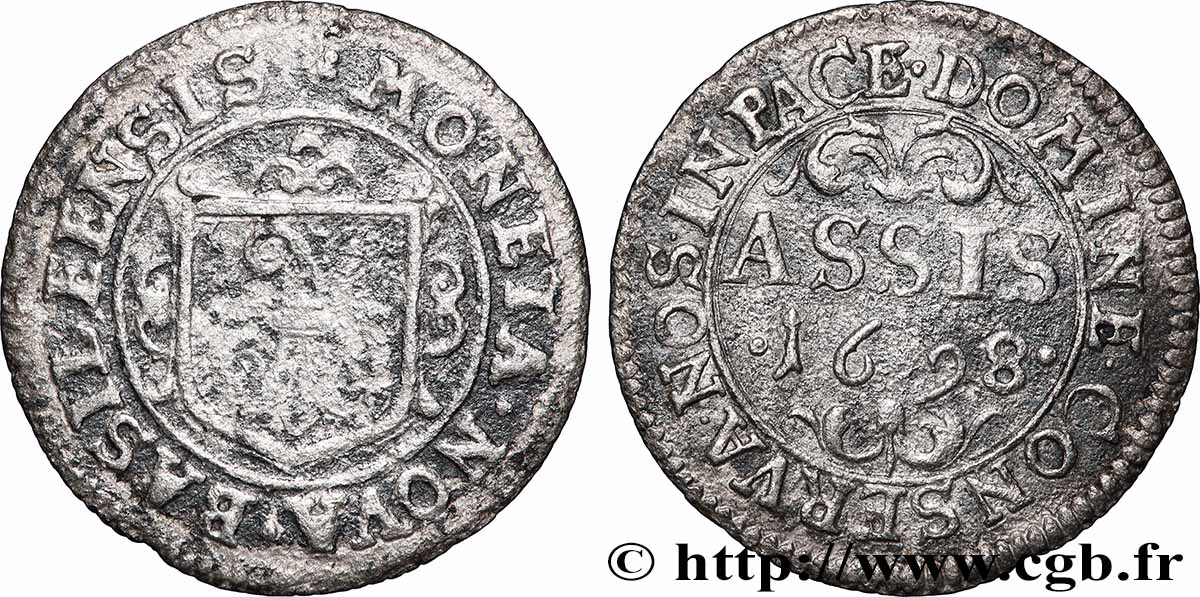 SUISSE - VILLE DE BÂLE Assis 1698  TB+ 