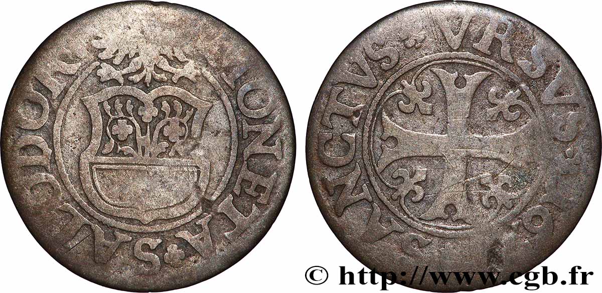 SUISSE - CONFÉDÉRATION HELVÉTIQUE - CANTON DE SOLEURE Kreutzer 162[...] Soleure TB 
