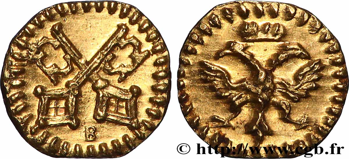 ALLEMAGNE - RATISBONNE 1/32 Ducat (1741)  SPL 