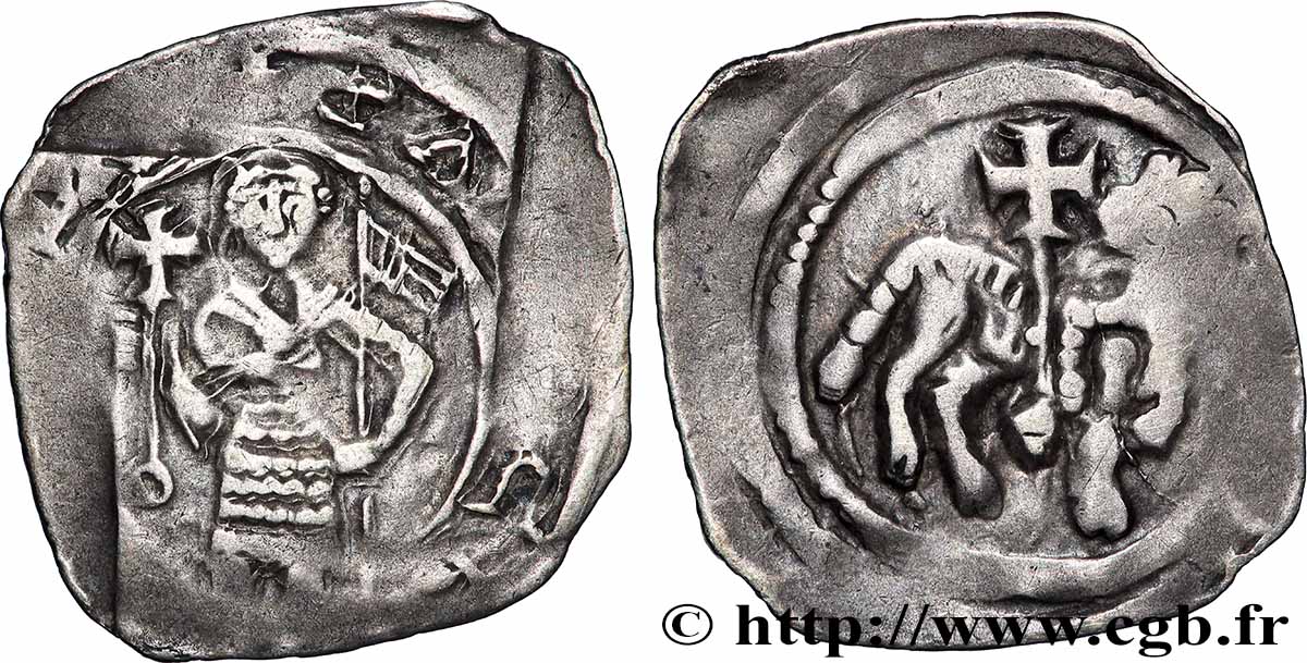 AUTRICHE - DUCHÉ DE CARINTHIE - BERNARD II Pfenning  n.d. Vienne TB+ 