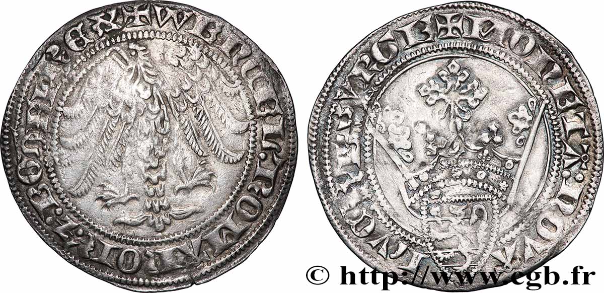 LUXEMBOURG - DUCHÉ DE LUXEMBOURG - WENCESLAS II Gros n.d. Luxembourg TTB 