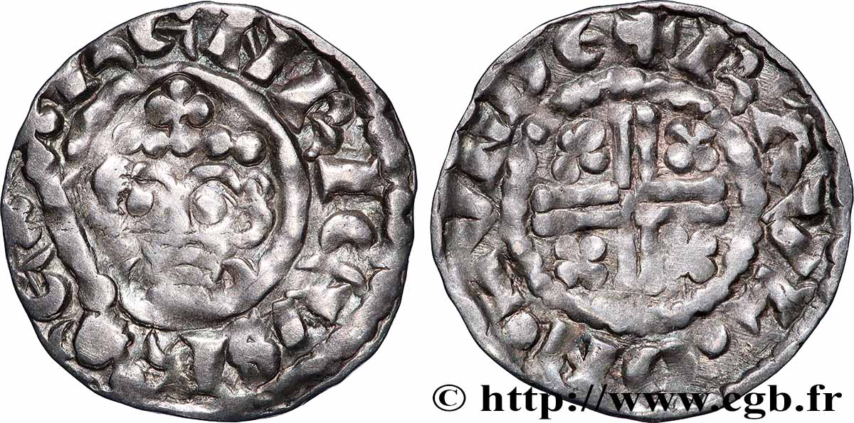 ANGLETERRE - HENRY II PLANTAGENÊT Penny dit “short cross” n.d. Londres TB+ 