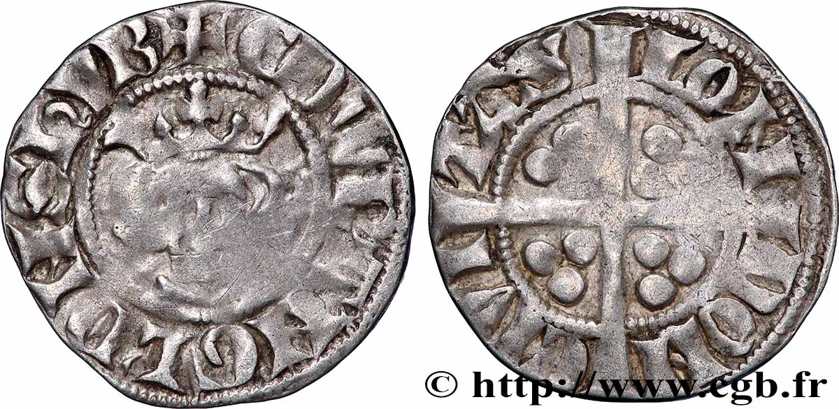 ANGLETERRE - ROYAUME D&nbsp;ANGLETERRE - ÉDOUARD Ier Penny n.d. Londres q.BB 