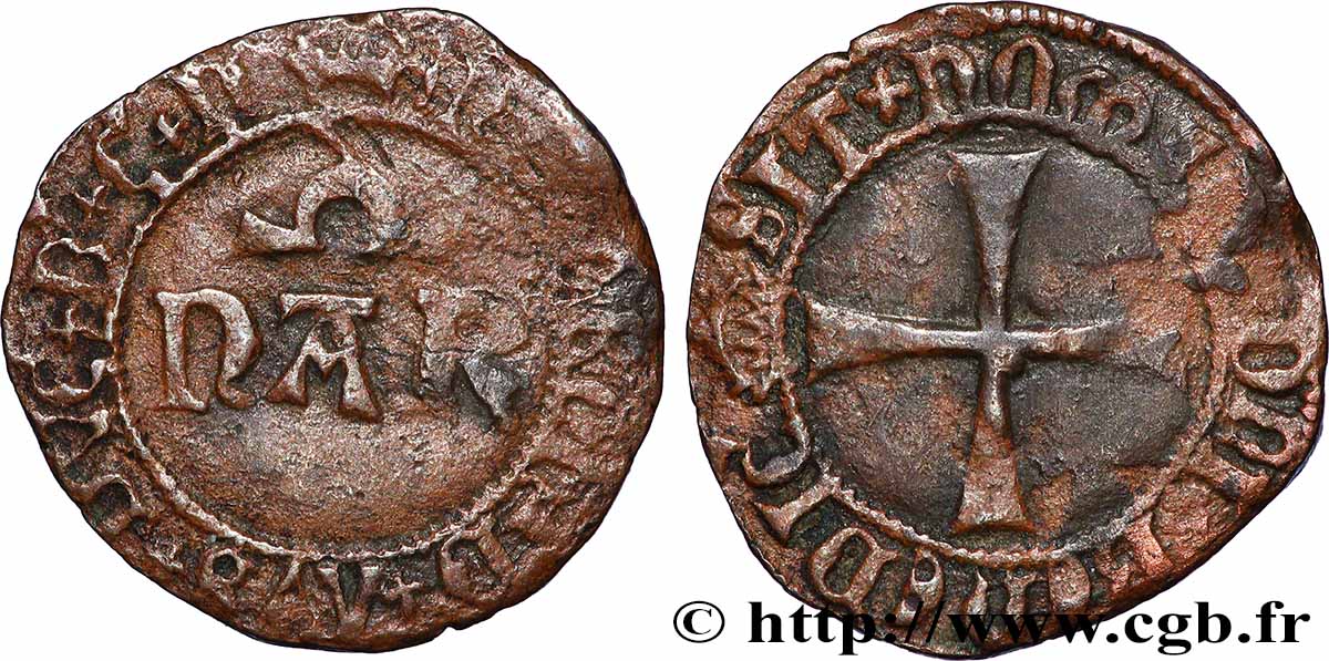 NAMUR - COMTÉ DE NAMUR - CHARLES V DIT CHARLES QUINT Maille de Namur n.d. Namur TTB 