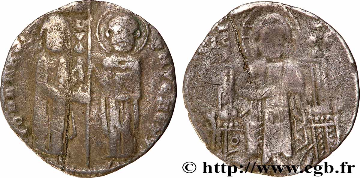 ITALIE - VENISE - GIOVANNI DANDOLO (48e doge) Grosso ou matapan n.d. Venise TB 