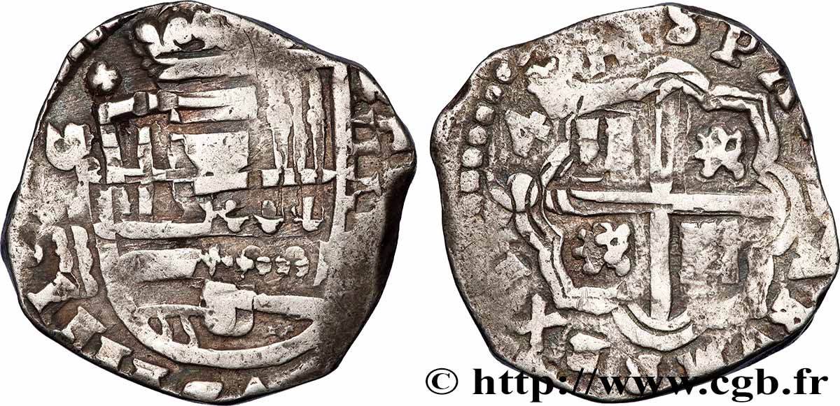 SPAIN - KINGDOM OF SPAIN - PHILIP IV 4 Reales 1664 Inderterminé AU 