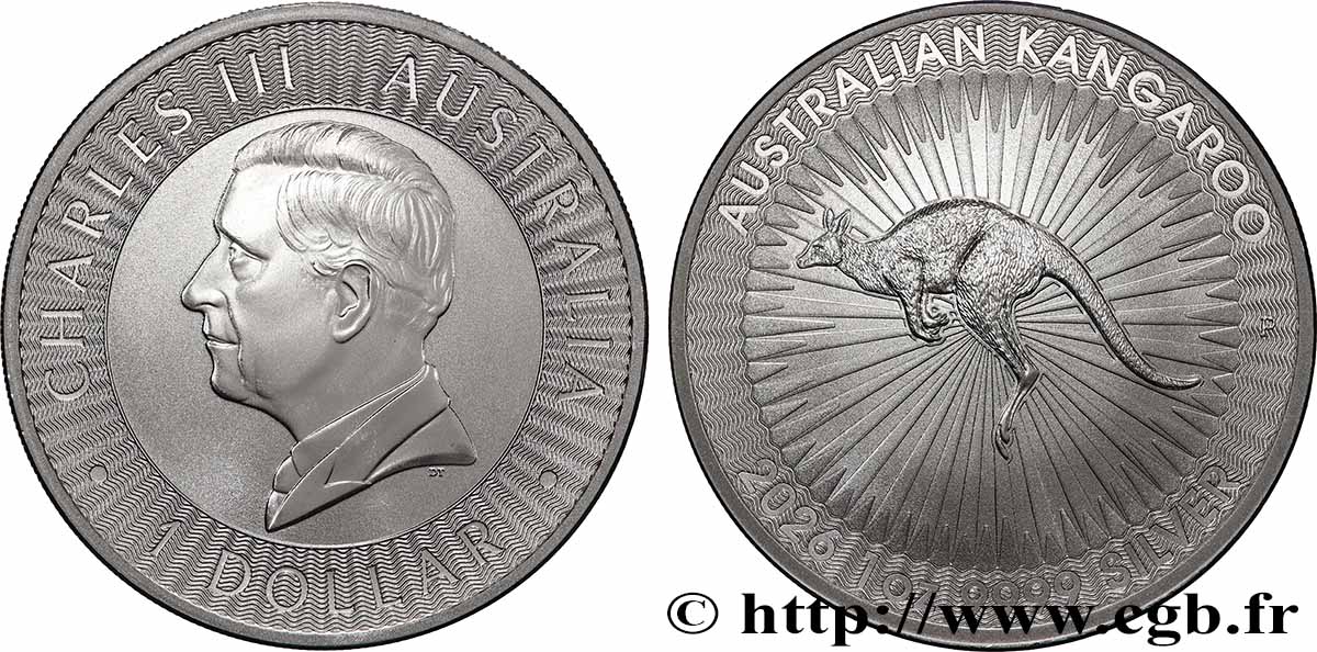 ARGENT D&nbsp;INVESTISSEMENT 1 Oz - 1 Dollar Kangourou 2026  FDC 