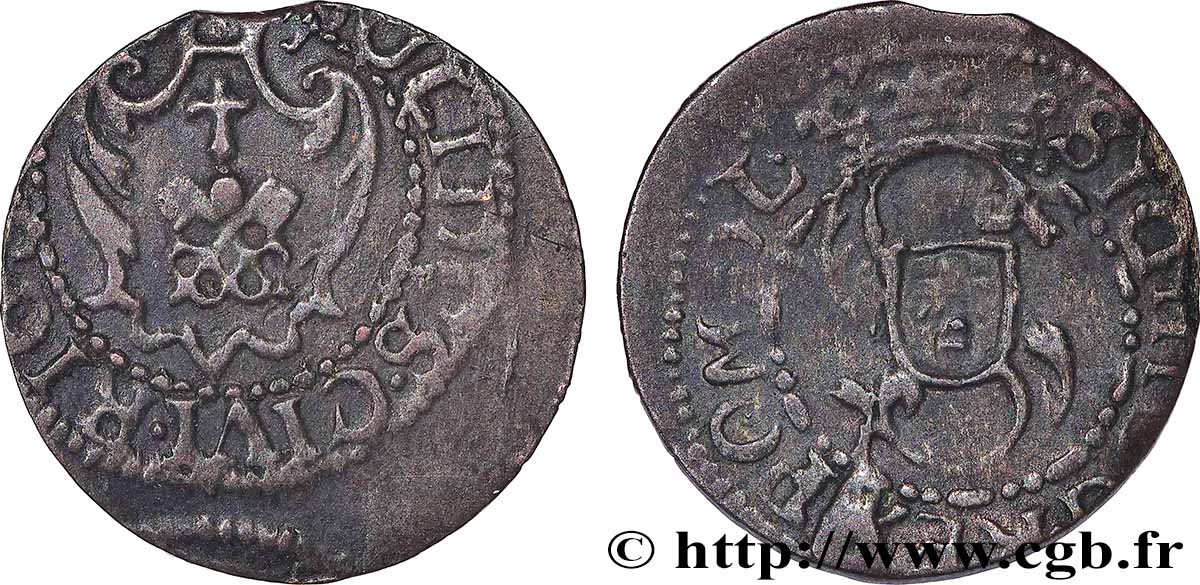 LIVONIA - SIGISMUND III VASA 1 Schilling n.d. Riga XF 