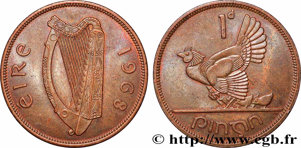 IRLANDA 1 Pingin Eire 1968 Londres SPL 