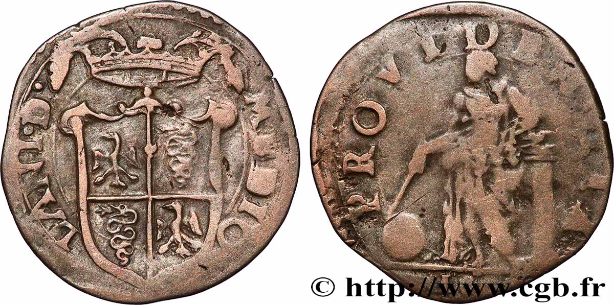 ITALIE - DUCHÉ DE MILAN - PHILIPPE II D&nbsp;ESPAGNE Parpagliola n.d. Milan TB 