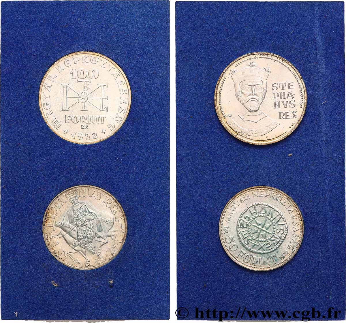HONGRIE Blister 50 et 100 Forint 1972  SPL 