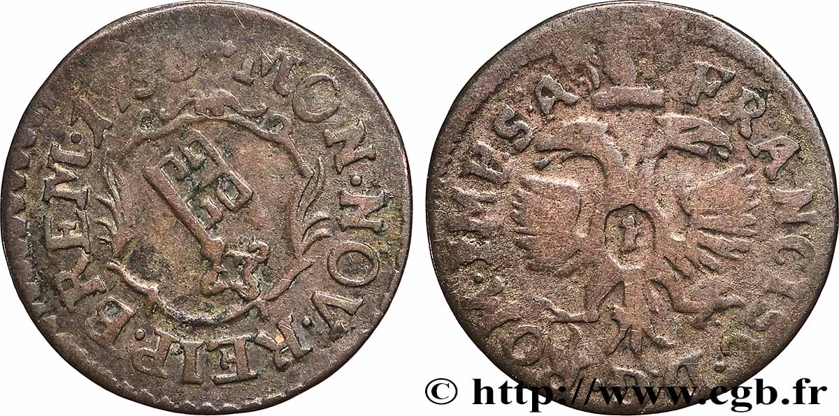 DEUTSCHLAND - FREIE HANSESTADT BREMEN  1 Groten 1750  S 