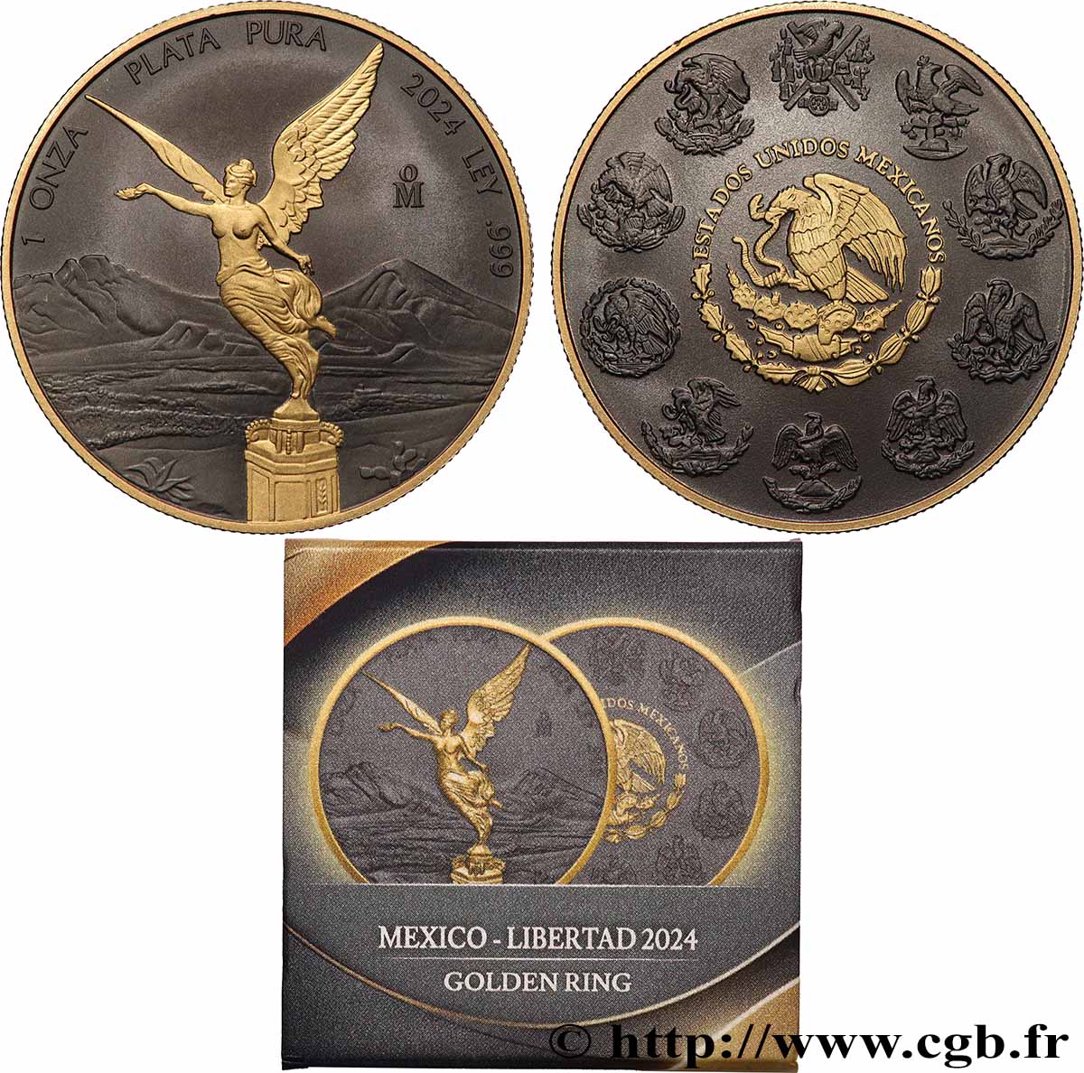 MEXIQUE 1 Once Victoire ailée 2023  FDC 