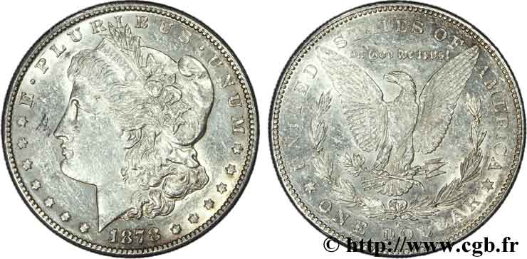 ESTADOS UNIDOS DE AMÉRICA 1 Dollar type Morgan 1878 San Francisco - S BC 