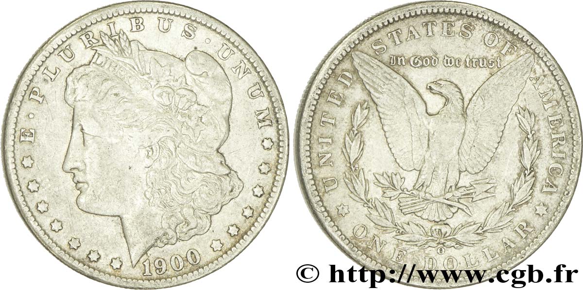 STATI UNITI D AMERICA 1 Dollar type Morgan 1900 Nouvelle-Orléans - O q.SPL 
