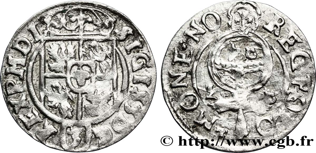 ALEMANIA - SAJONIA 3 Kreuzer Duché de Saxe N.D.  BC 