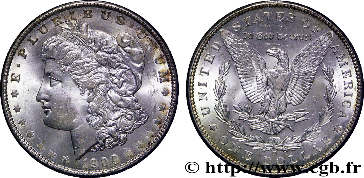 UNITED STATES OF AMERICA 1 Dollar type Morgan 1900 Nouvelle-Orléans - O AU 