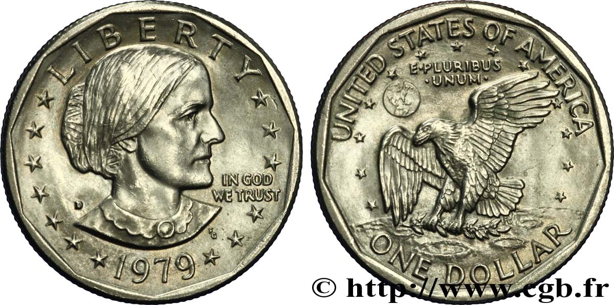 STATI UNITI D AMERICA 1 Dollar Susan B. Anthony  1979 Denver SPL 