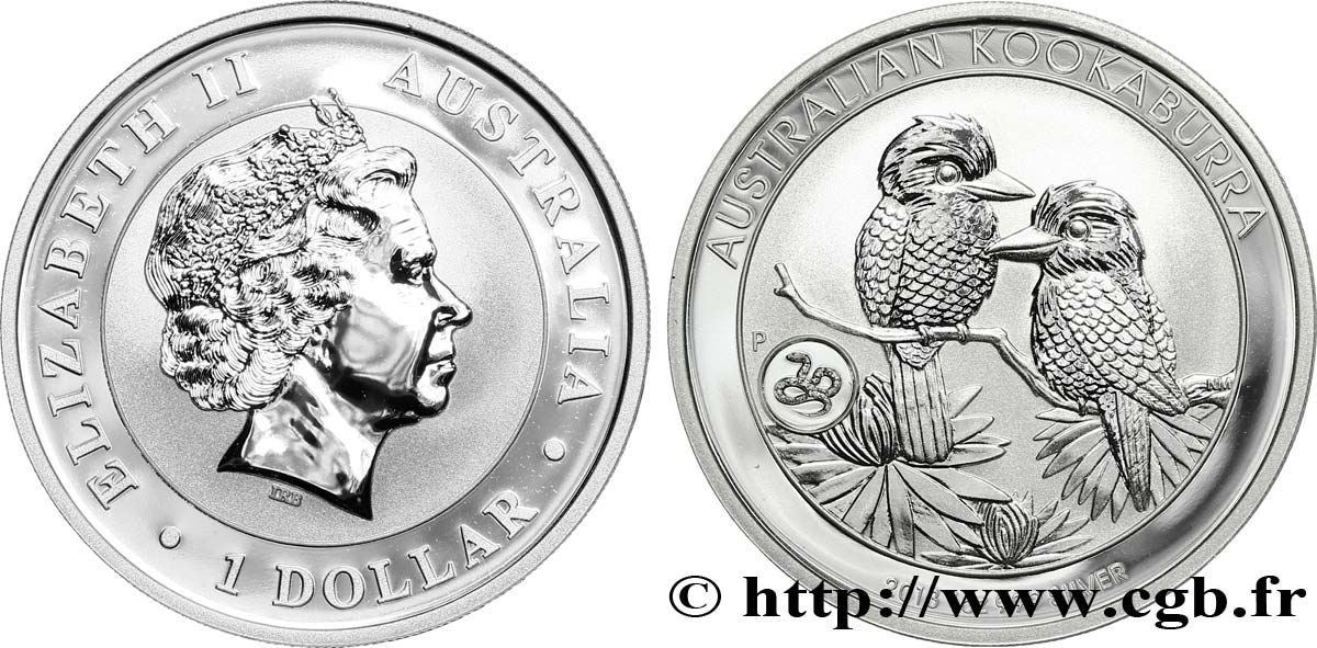 AUSTRALIEN 1 Dollar kookaburra Proof : Elisabeth II / kookaburra 2013  ST 