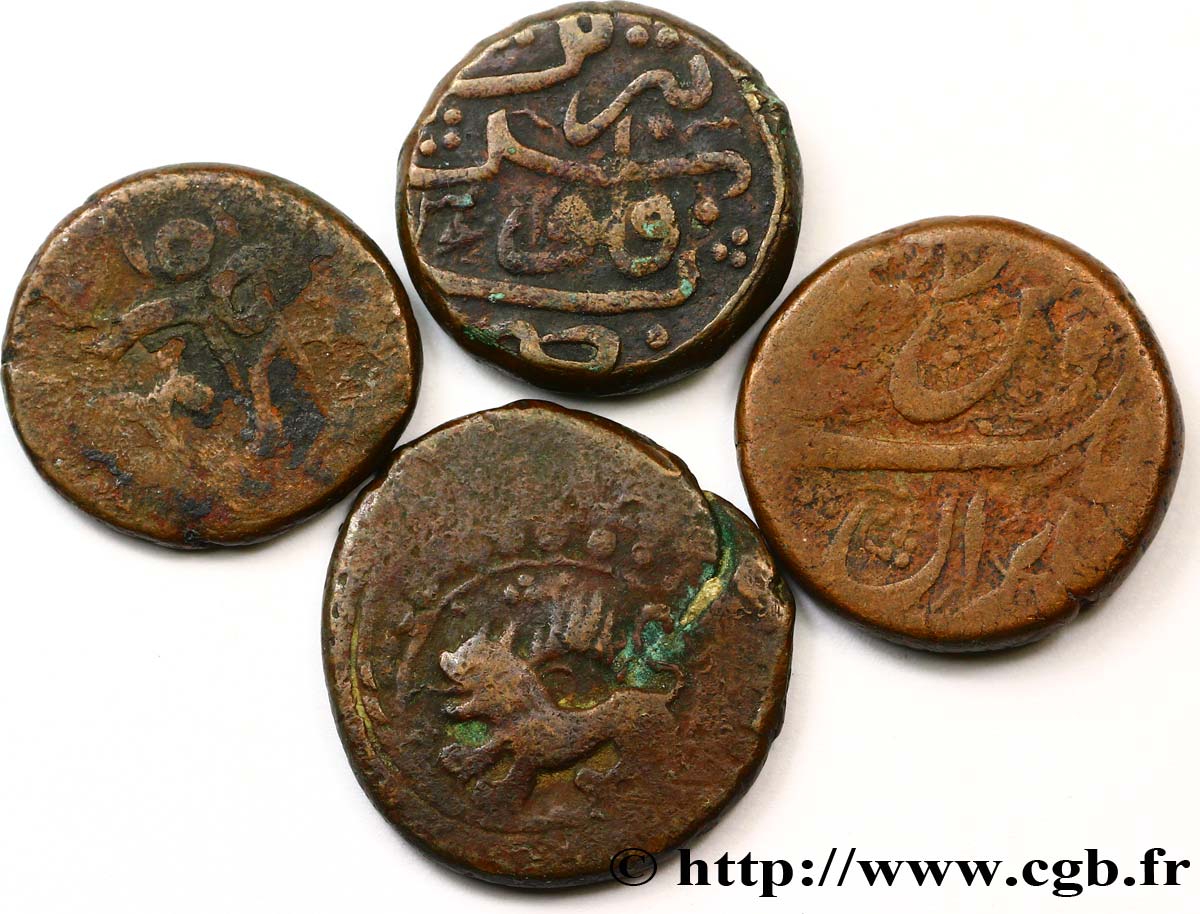 IRáN Lot de 4 monnaies iraniennes n.d  BC+ 