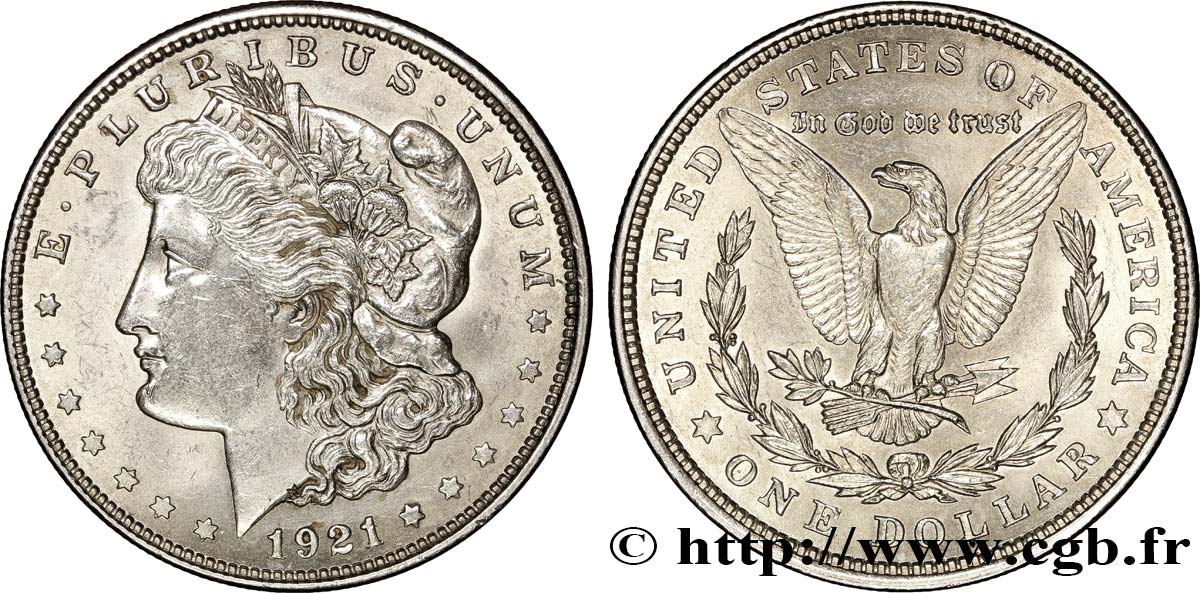 STATI UNITI D AMERICA 1 Dollar type Morgan 1921 Philadelphie SPL 