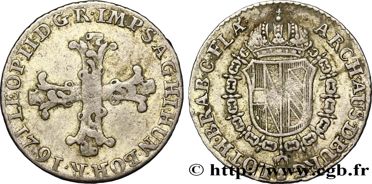 BELGIQUE - PAYS-BAS AUTRICHIENS 10 Liards Jospeh II 1791 Bruxelles TB+ 