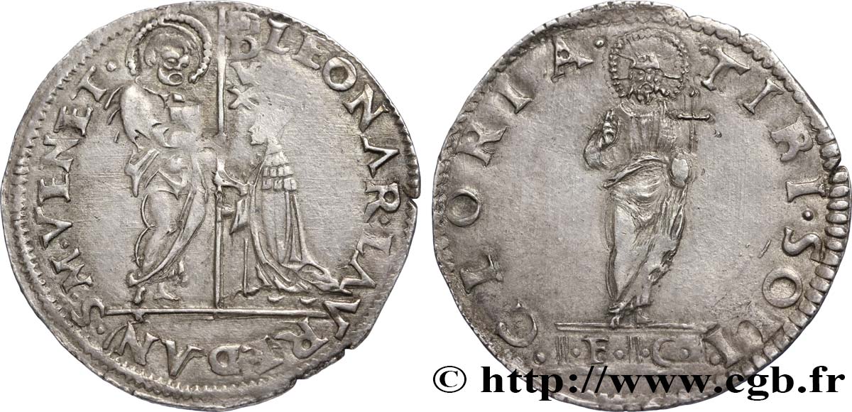 ITALIA - VENEZIA Mocenigo au nom de Leonardo Lauredan 1501-1521 Venise BB 