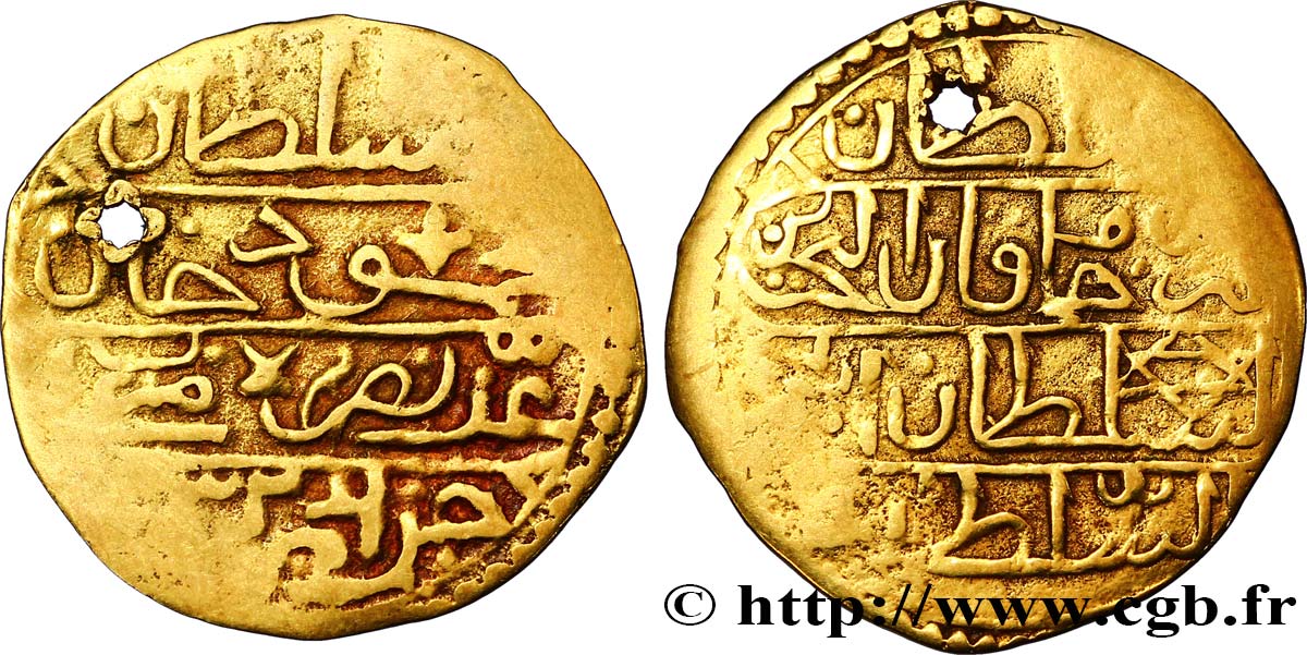 ALGERIA 1 Sultani Ahmed III AH 1132 1719  q.MB 