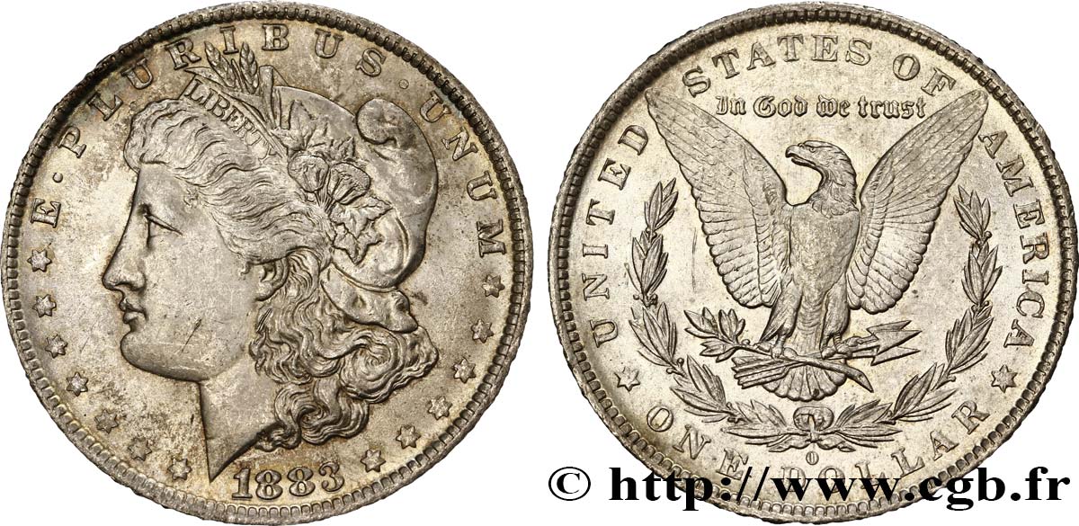 UNITED STATES OF AMERICA 1 Dollar Morgan 1883 Nouvelle-Orléans MS 