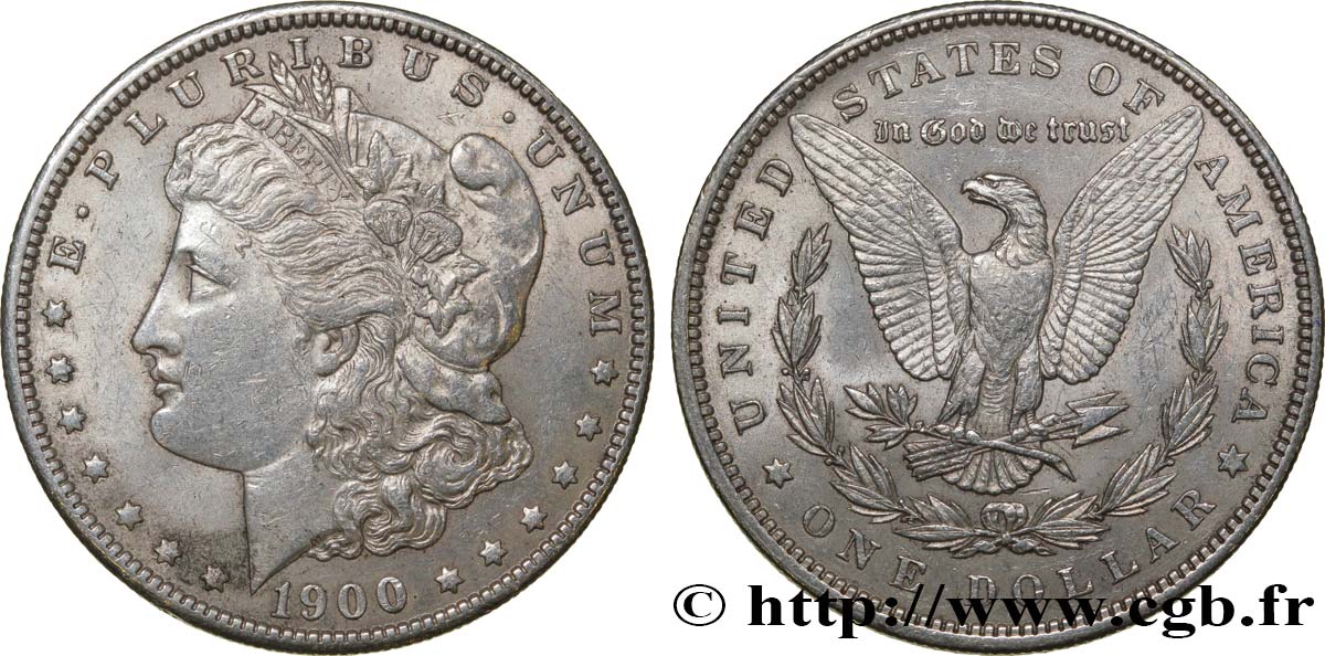UNITED STATES OF AMERICA 1 Dollar type Morgan 1900 Philadelphie AU 