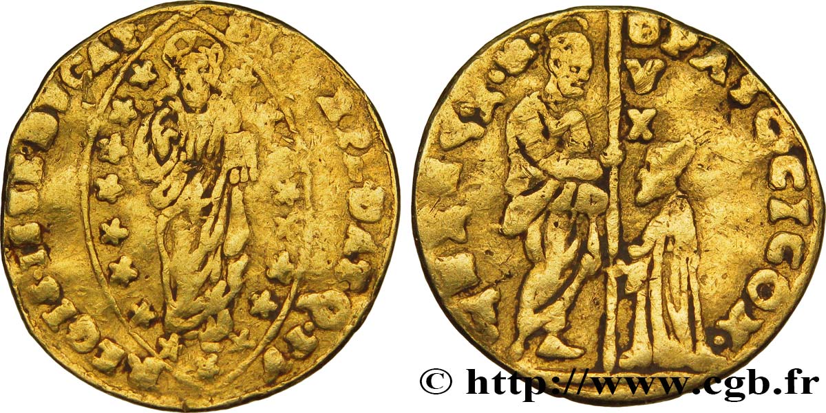 ITALIE - VENISE - PASCAL CICOGNA (88e doge) Sequin  n.d. Venise TB 