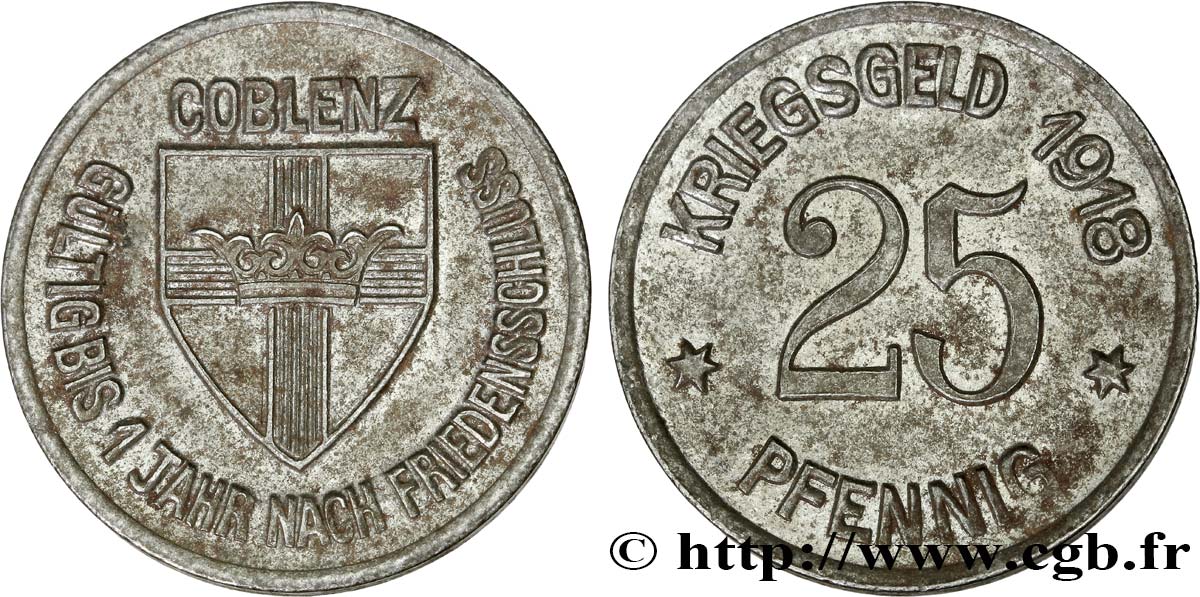 Rheinprovinz 20.0 Lot # EC 4125 Stadt 168.5-10 E Pfennig Details about   1921 GRAFRATH 