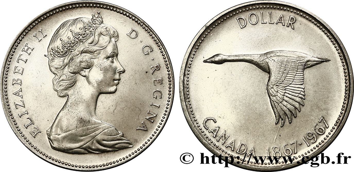 CANADA 1 Dollar centenaire de la Confédération 1967  MS 