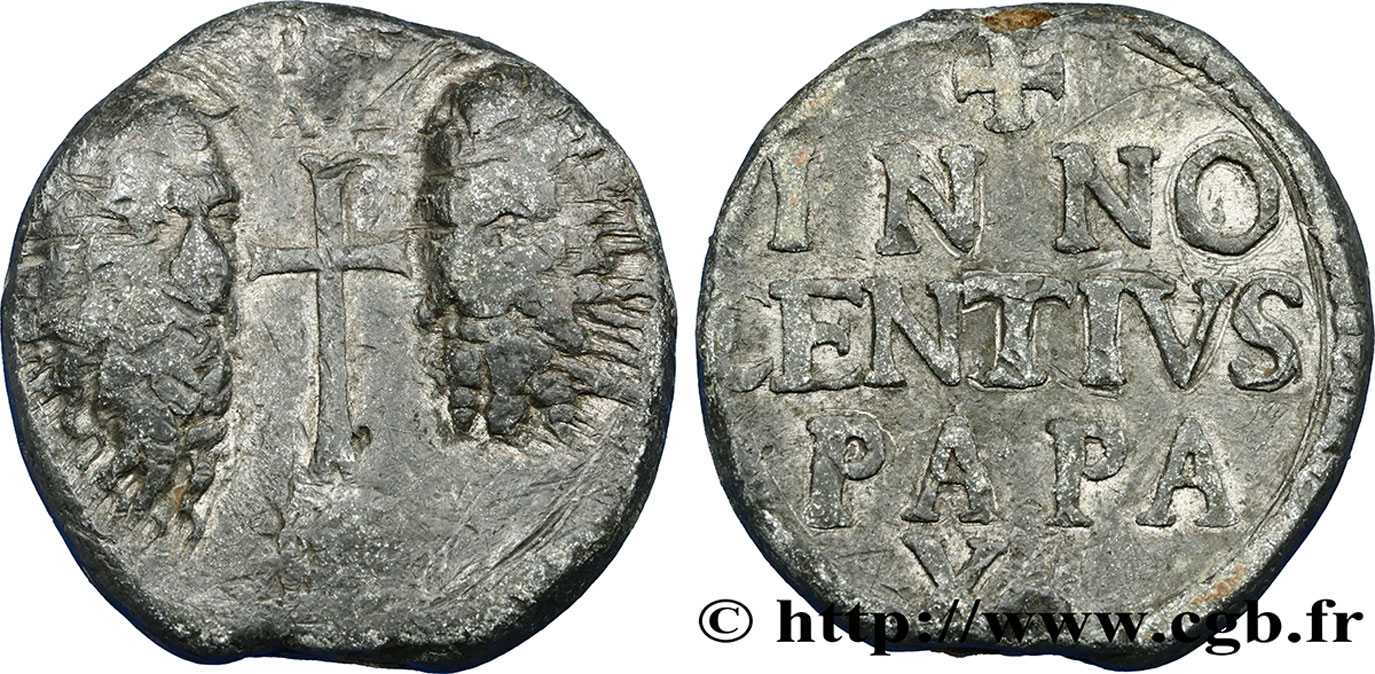 ITALY - PAPAL STATES - INNOCENT XI (Benedetto Odescalchi) Bulle papale n.d. Rome VF 