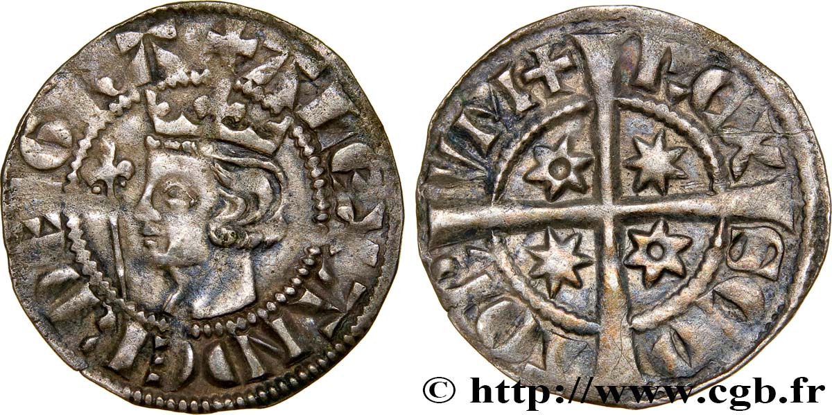 SCOTLAND - KINGDOM OF SCOTLAND - ALEXANDER III Penny n.d. Édimbourg XF 