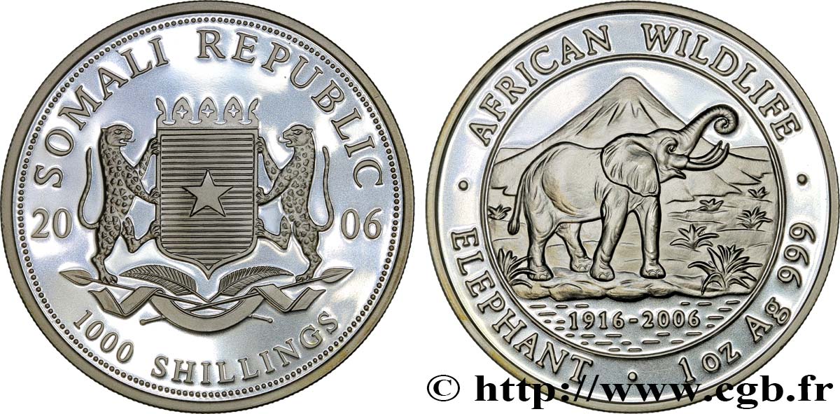 SOMALIA 100 Shillings 2006  fST 