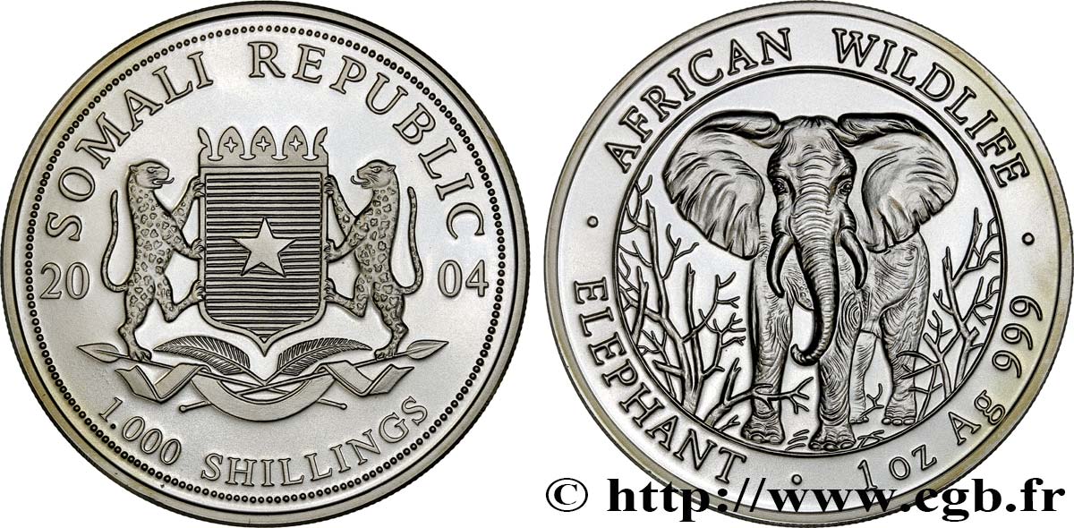 SOMALIA 100 Shillings 2004  fST 