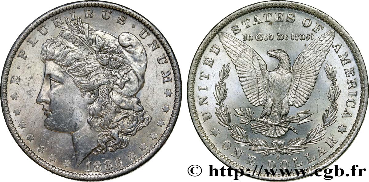 STATI UNITI D AMERICA 1 Dollar Morgan 1883 Nouvelle-Orléans MS 
