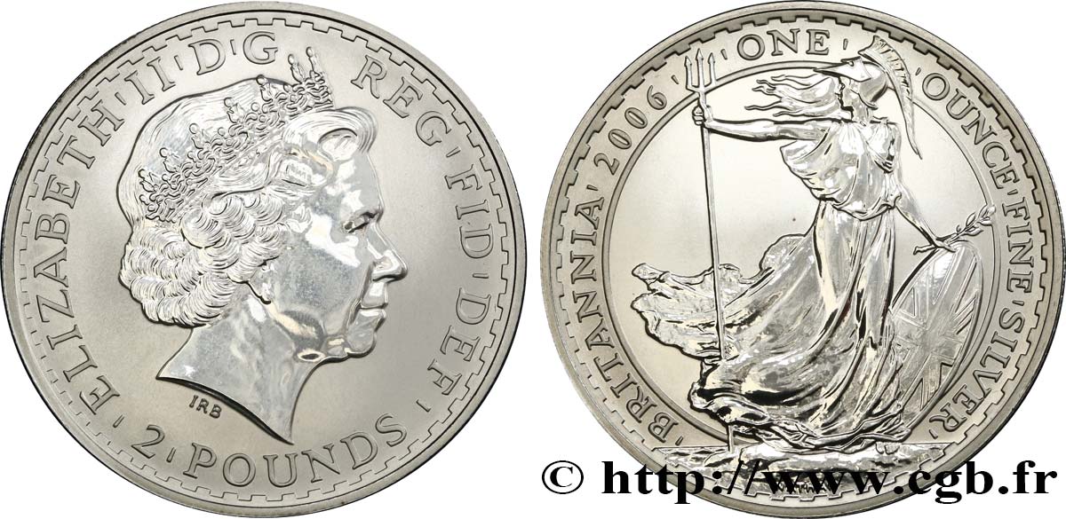 UNITED KINGDOM 2 Pounds Elisabeth II 2006  MS 