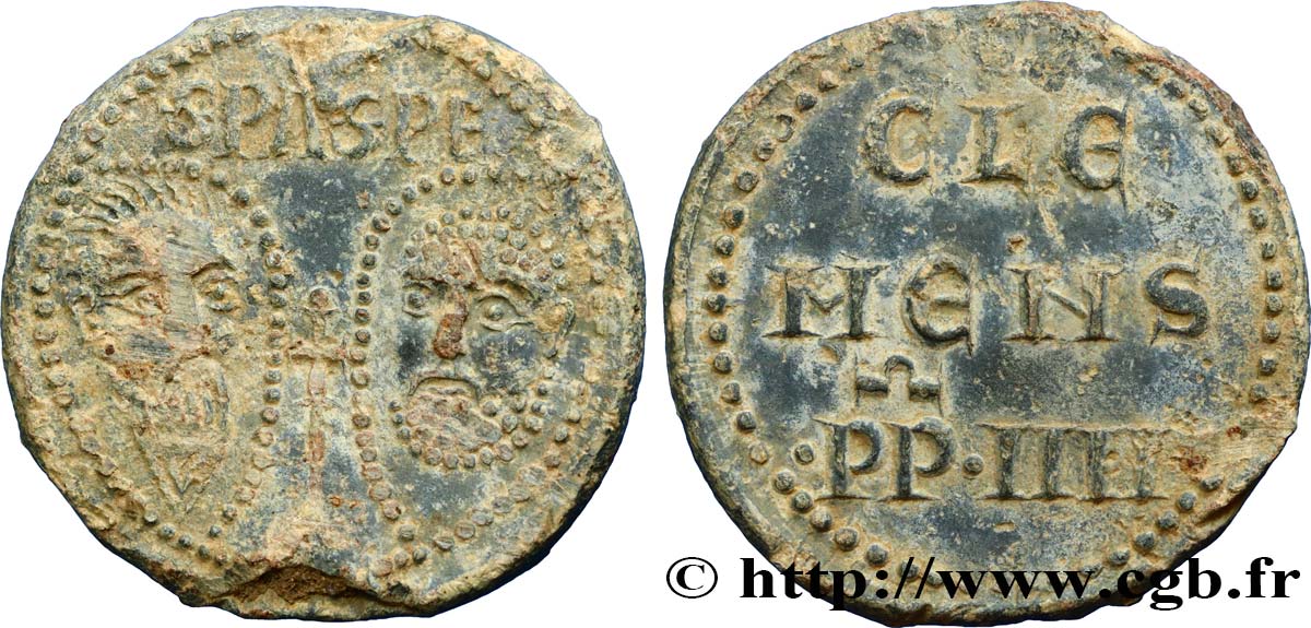 PAPAL STATES - CLEMENT IV (Gui Foulquois le Gros) Bulle n.d. Rome VF/XF 