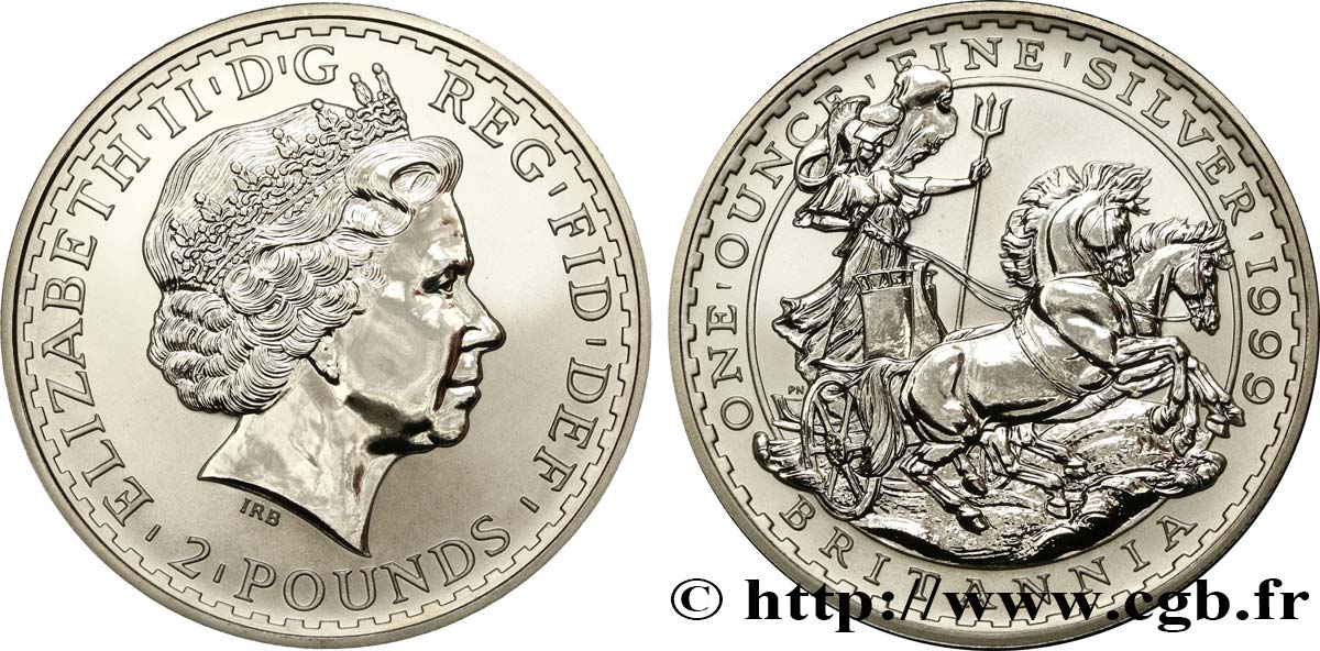 UNITED KINGDOM 2 Pounds Britannia 1998  MS 