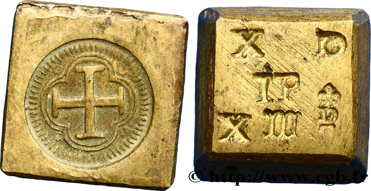ESPAGNE (ROYAUME D ) - POIDS MONÉTAIRE Poids monétaire pour la pièce de 4 Escudos n.d.  TTB+ 