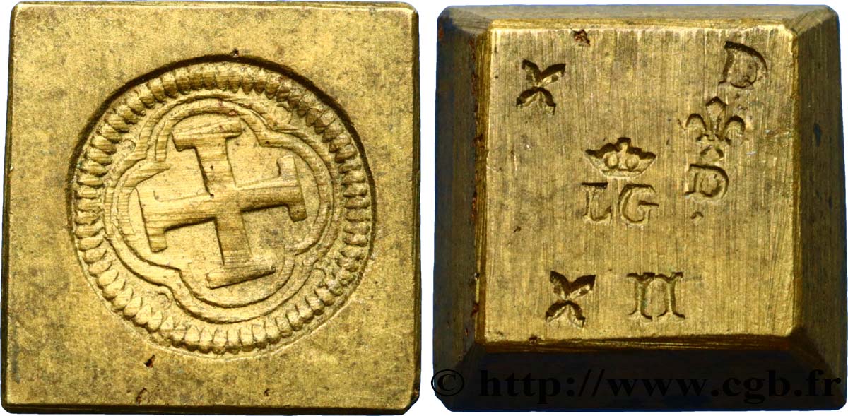 ESPAGNE (ROYAUME D ) - POIDS MONÉTAIRE Poids monétaire pour la pièce de 4 escudos n.d.  fVZ 