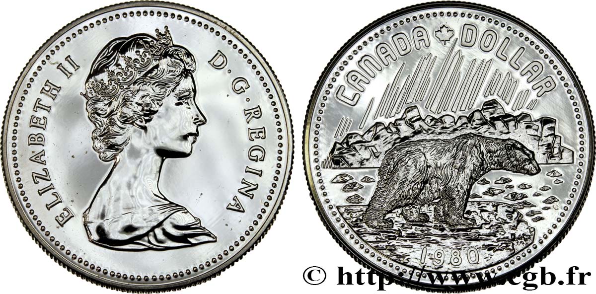 CANADá
 1 Dollar Ours 1980  SC 