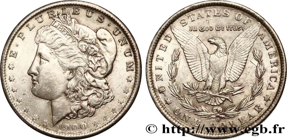 UNITED STATES OF AMERICA 1 Dollar Morgan 1900 Nouvelle-Orléans MS 