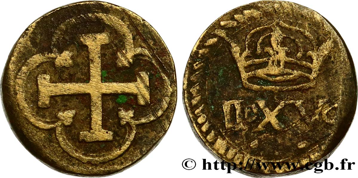 ESPAGNE (ROYAUME D ) - POIDS MONÉTAIRE Poids monétaire pour l’escudos n.d. France BC 